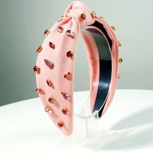 Women Headband Luxury Jeweled Embellished Top Hairband Fashion Elegant Ladies